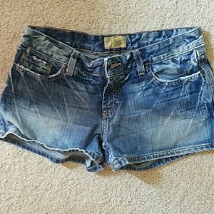 BKE jean shorts